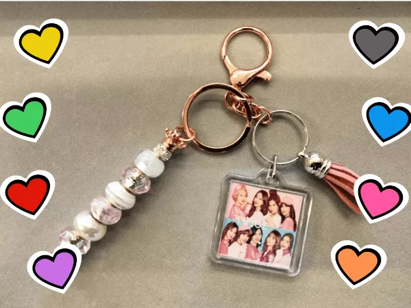 世界にひとつ、あなただけのキーホルダー。キラキラのビーズに、あなたの“好き”と“願い”をぎゅっと❣